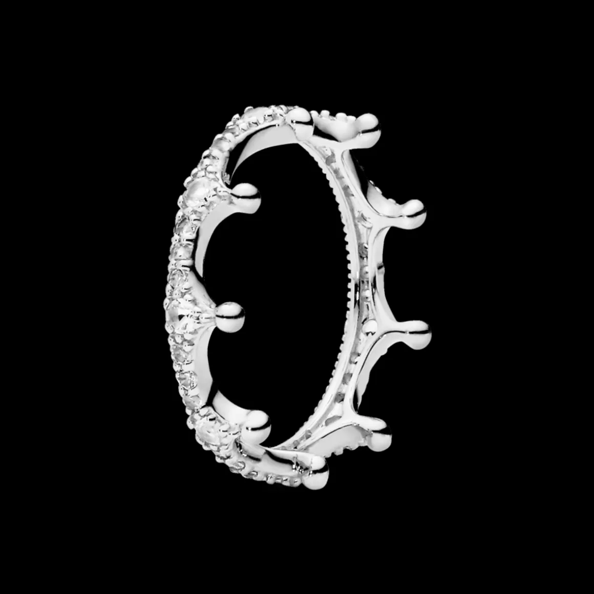 Pandora Anéis De Prata-Anel Coroa Da Marquesa
