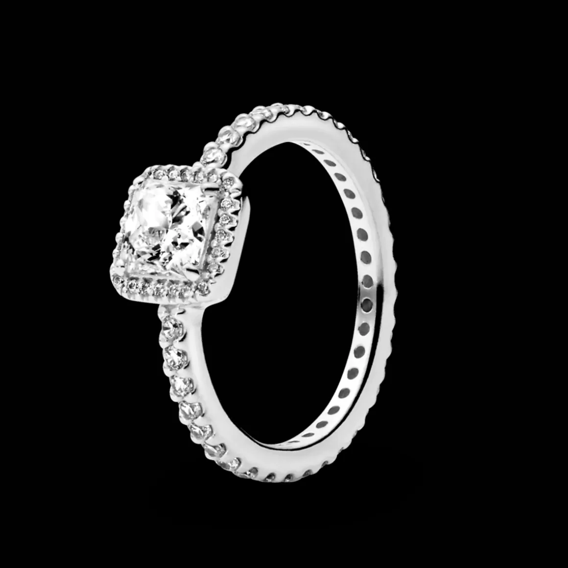 Pandora Anéis De Prata-Anel de Prata Beleza Eterna