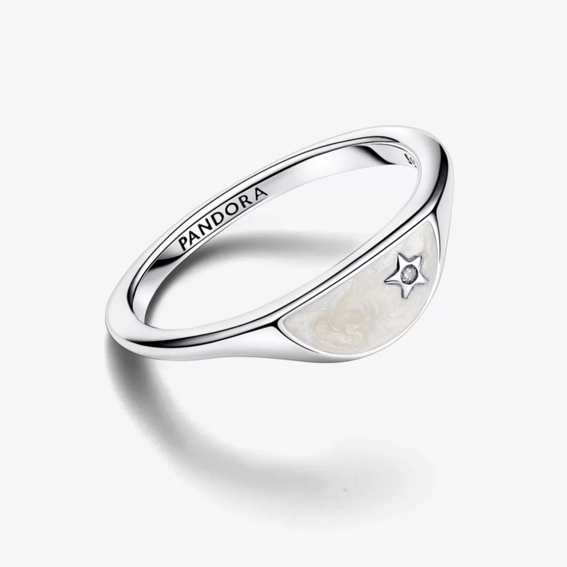 Pandora Anéis De Prata-Anel De Prata Estrela Celestial