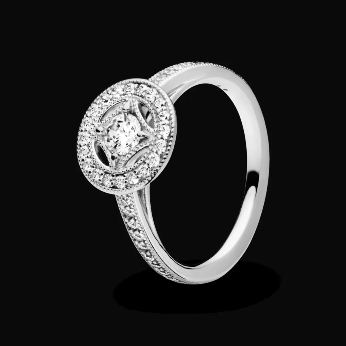 Pandora Anéis De Prata-Anel Encanto Vintage