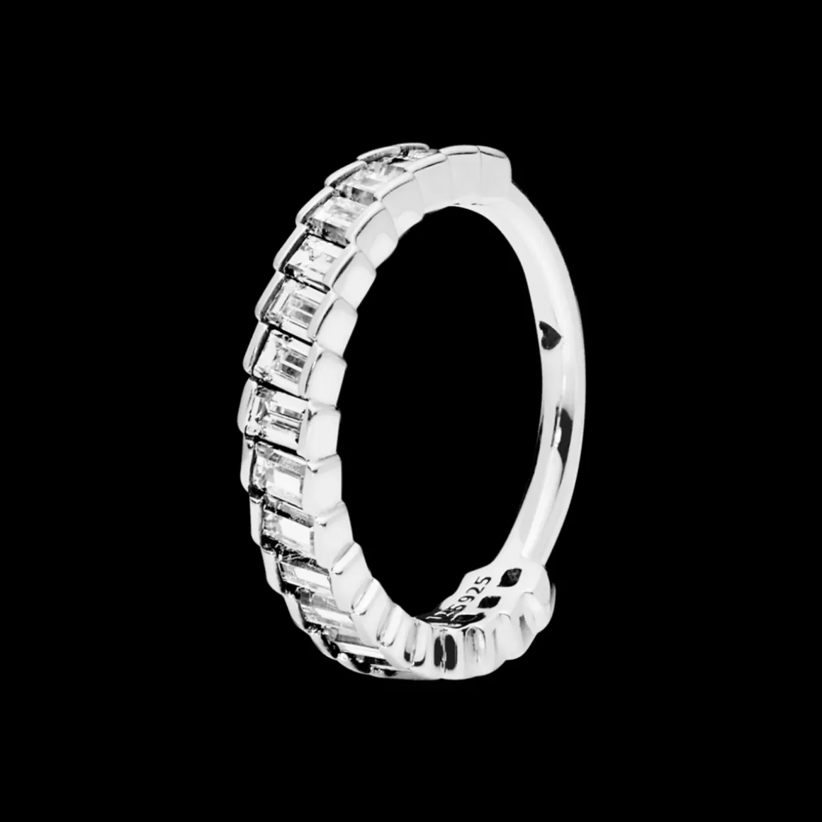 Pandora Anéis De Prata-Anel Encantos Glaciais
