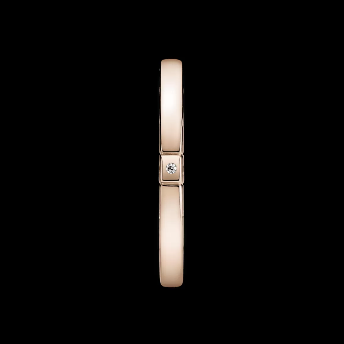 Pandora Anéis Em Ouro Rosé-Anel Signature E Coracoes Em Ouro Rose