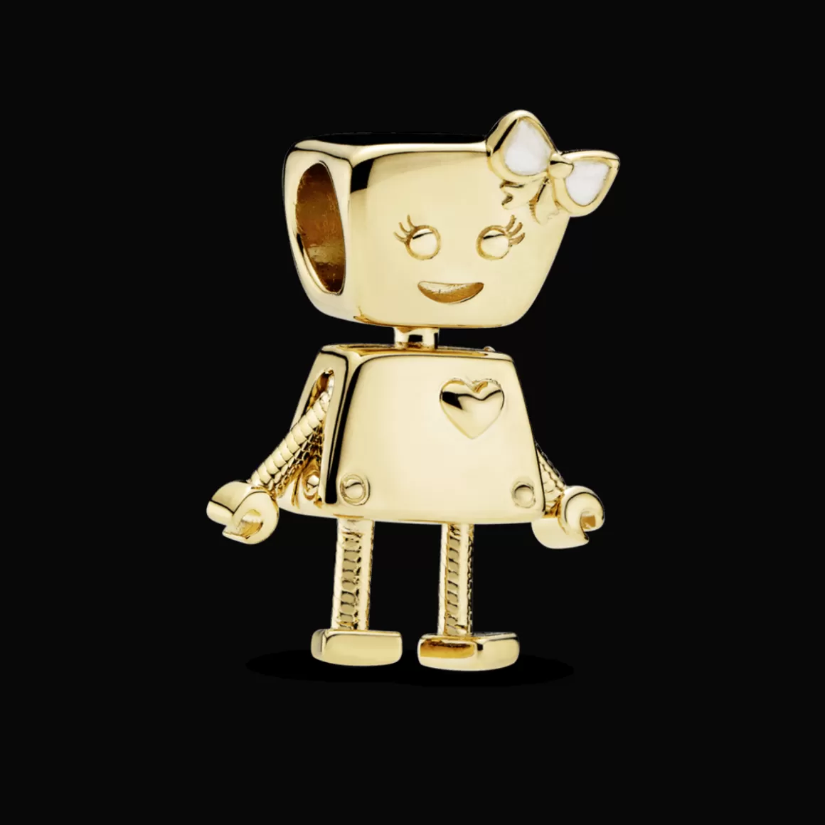 Pandora Charms Pendentes De Ouro-Bella Bot