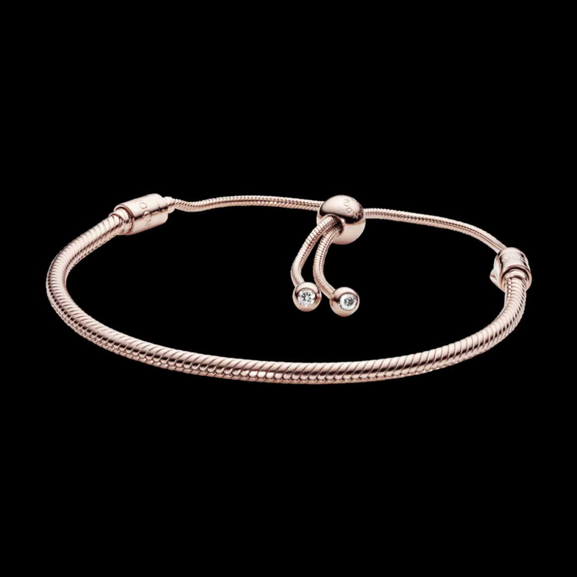 Pandora Braceletes De Ouro Rosé-Bracelete Crie & Combine - Cordão Rosetm