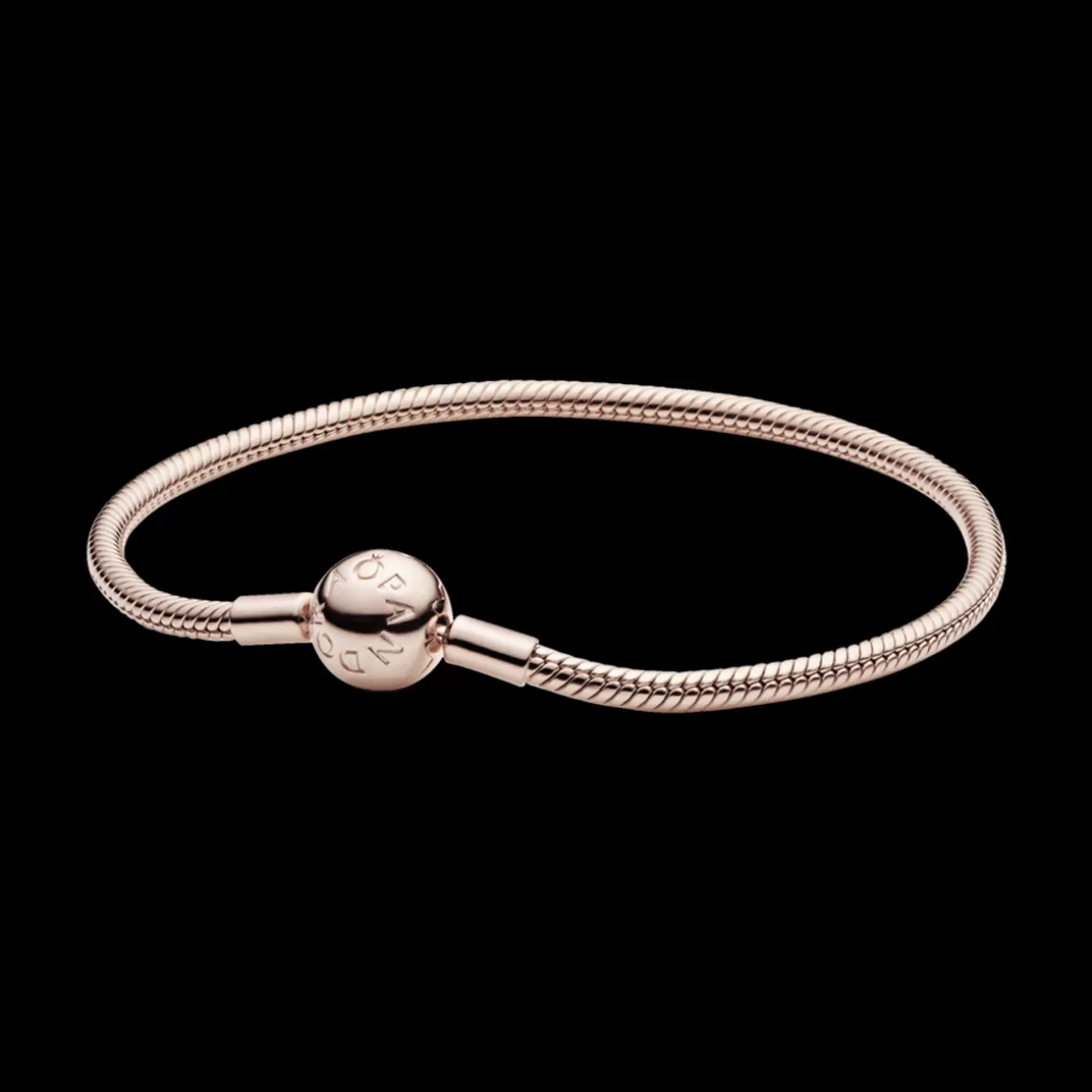 Pandora Braceletes Maleáveis Em Ouro Rosé | Braceletes De Ouro Rosé-Bracelete Crie _ Combine_Liso