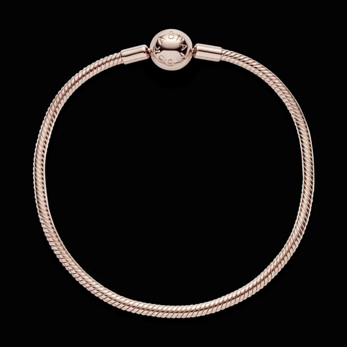 Pandora Braceletes Maleáveis Em Ouro Rosé | Braceletes De Ouro Rosé-Bracelete Crie _ Combine_Liso