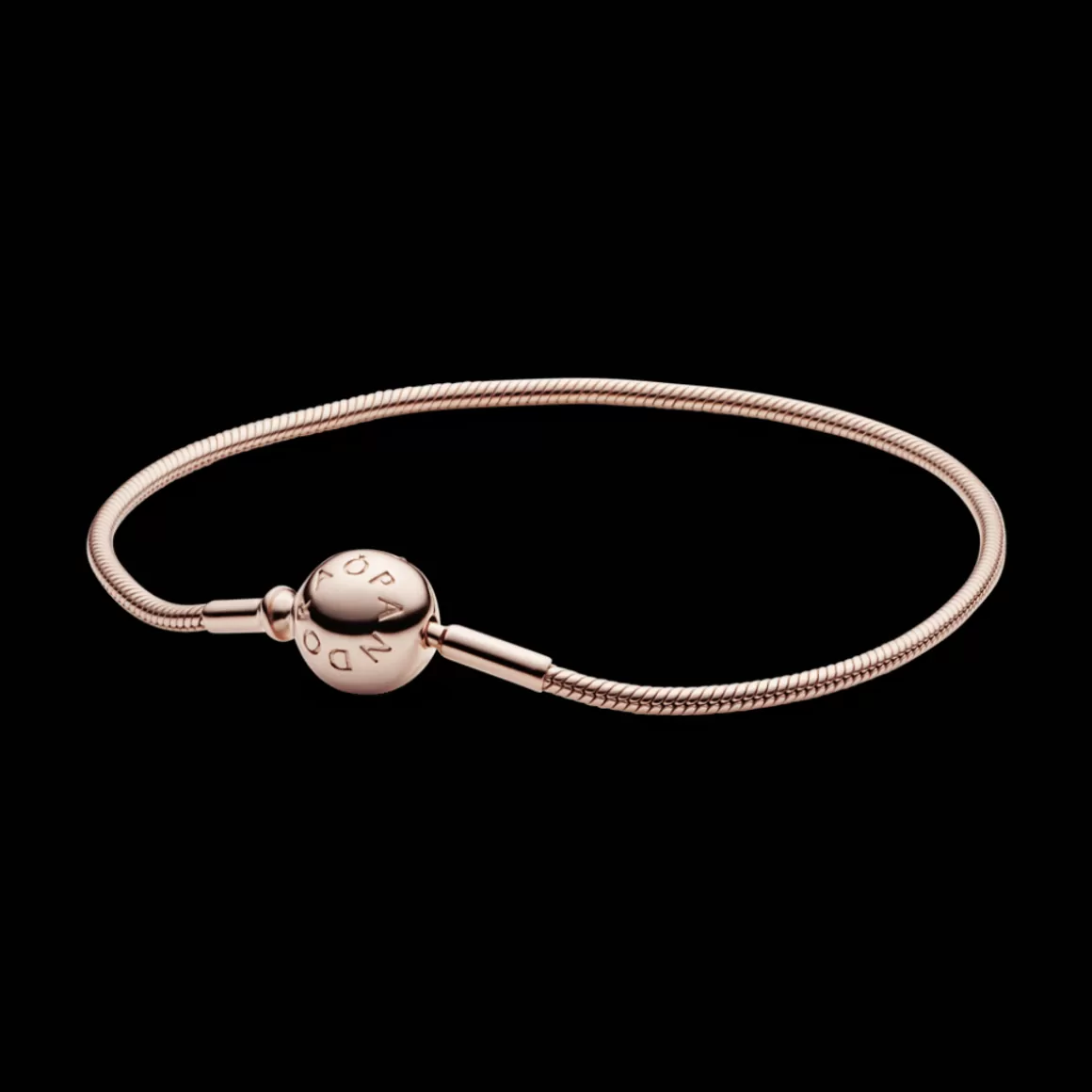 Pandora Braceletes Maleáveis Em Ouro Rosé | Braceletes De Ouro Rosé-Bracelete Essence Rosetm _Classico_