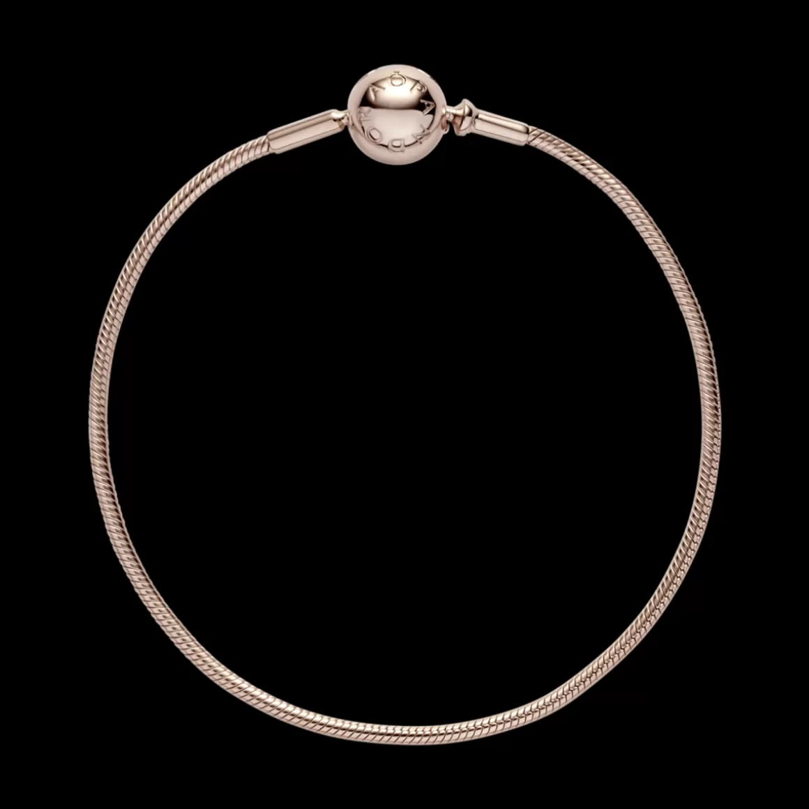 Pandora Braceletes Maleáveis Em Ouro Rosé | Braceletes De Ouro Rosé-Bracelete Essence Rosetm _Classico_