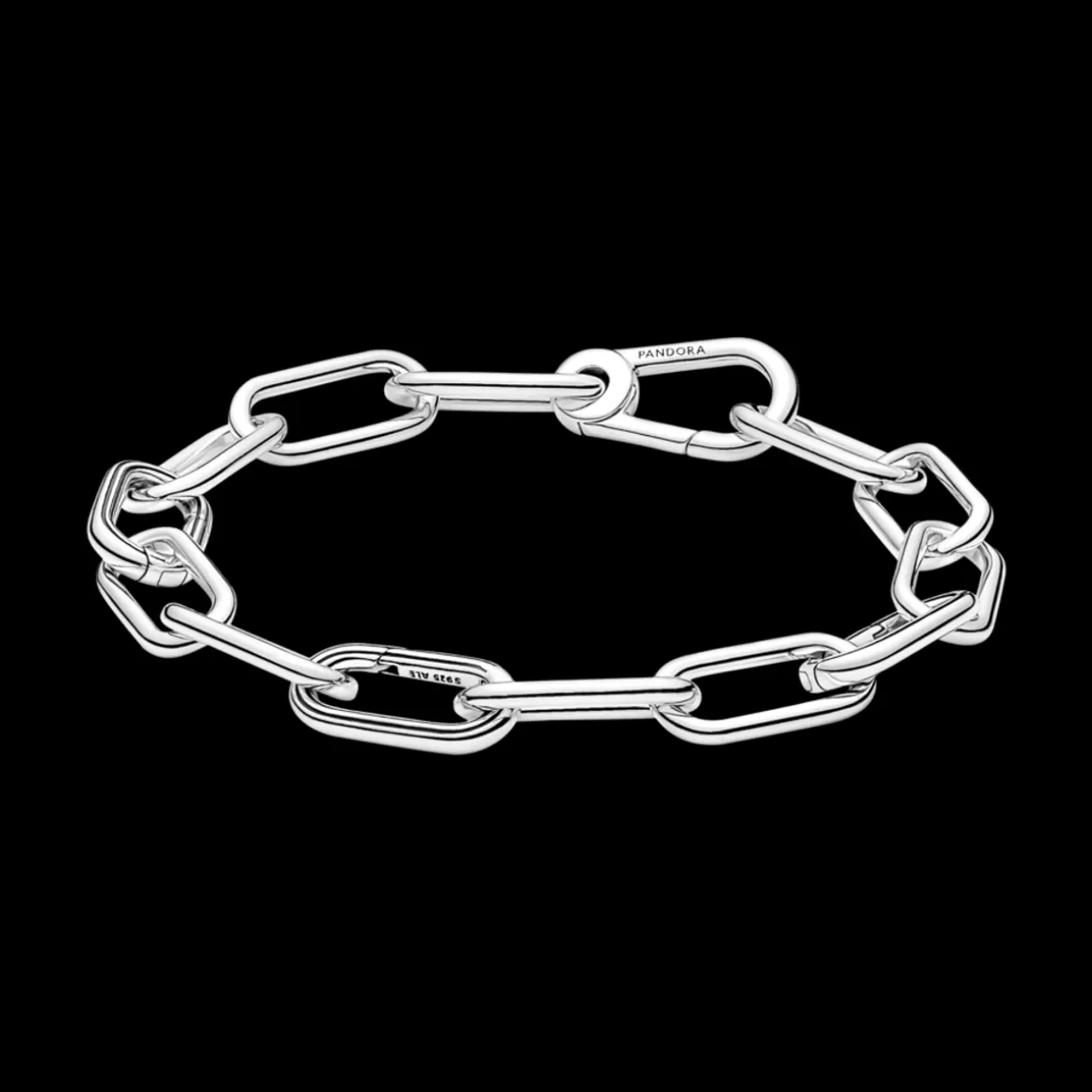 Pandora Braceletes De Prata-Bracelete Prata de Lei Corrente de Links