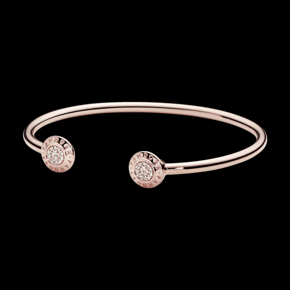 Pandora Braceletes De Ouro Rosé-Bracelete Rosetm Signature