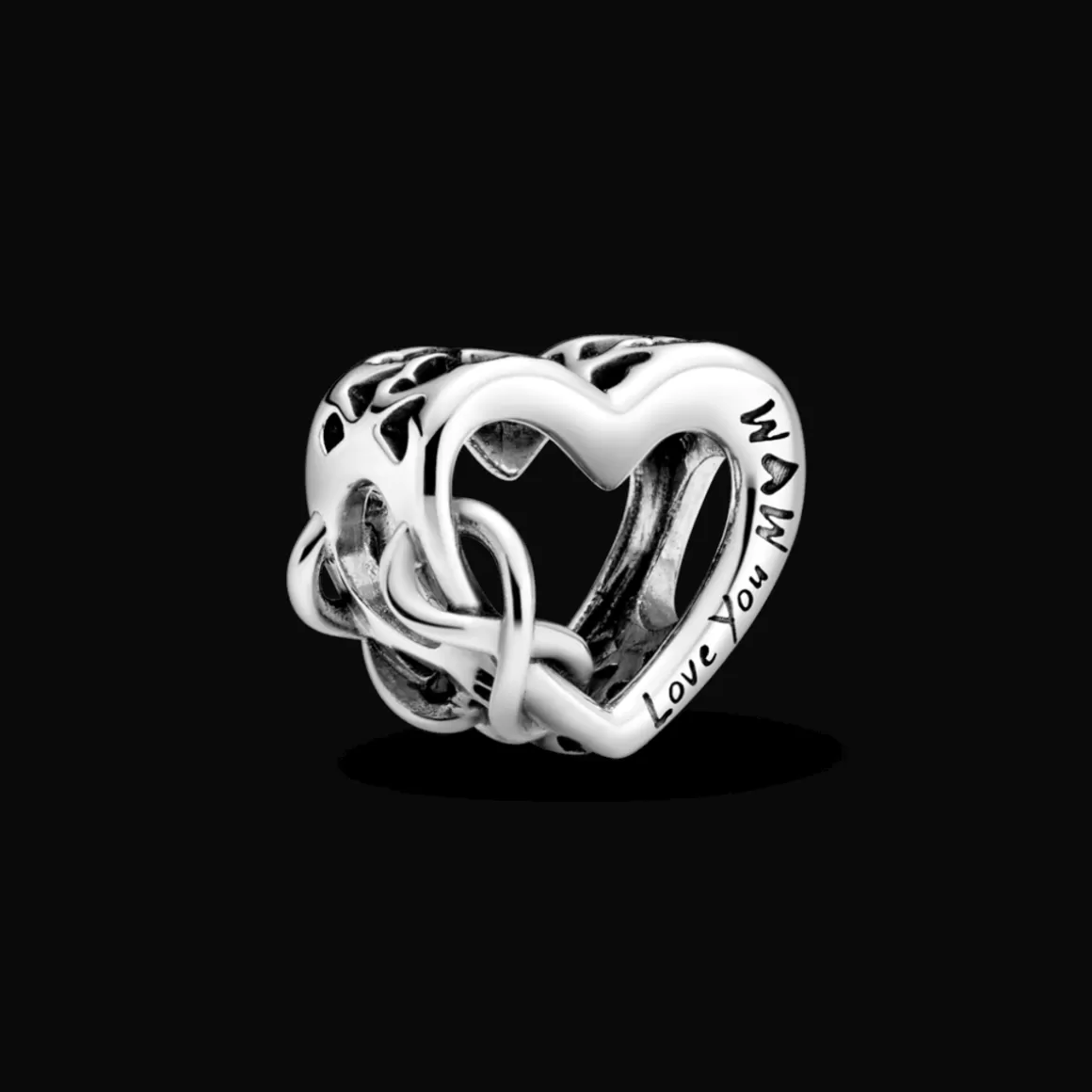 Pandora Charms De Prata-Charm Amor Infinito