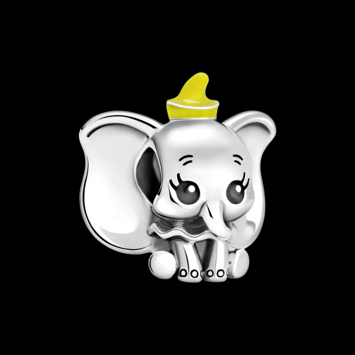 Pandora Charms De Prata-Charm Baby Dumbo