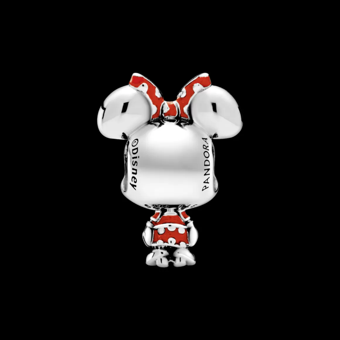 Pandora Charms De Prata-Charm Baby Minnie