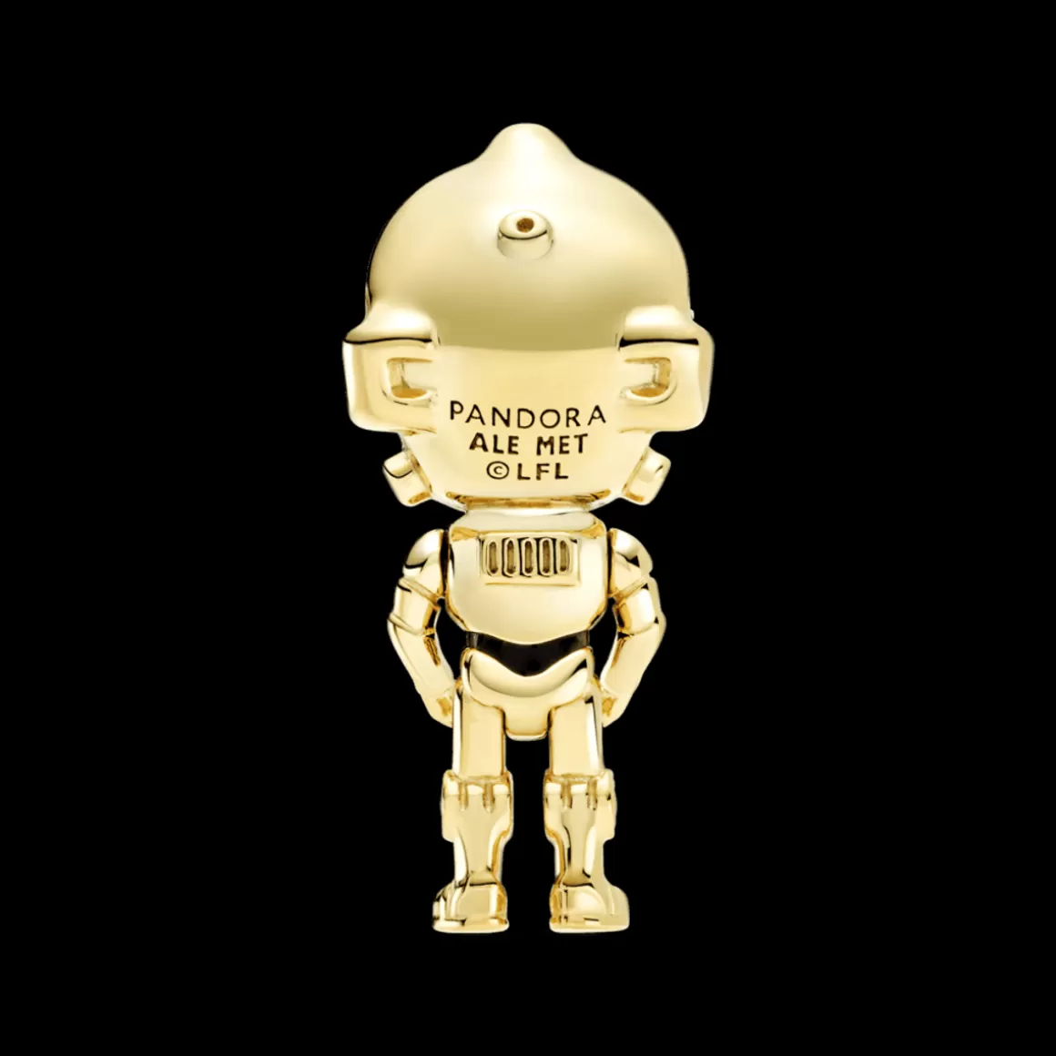 Pandora Charms De Ouro-Charm C-3po Star Wars