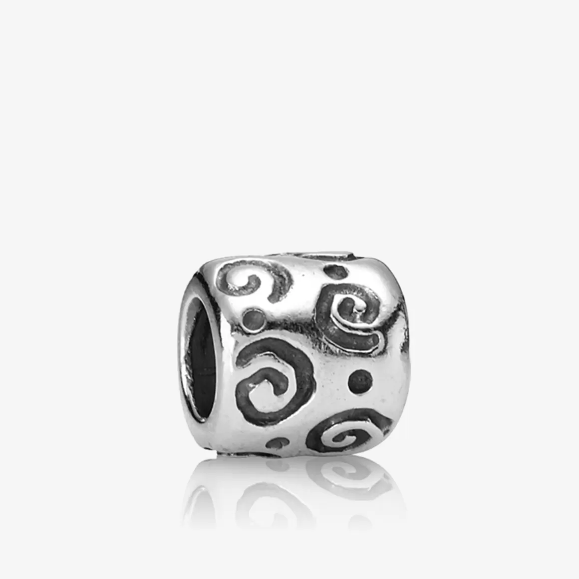 Pandora Charms De Prata-Charm De Prata Cachos