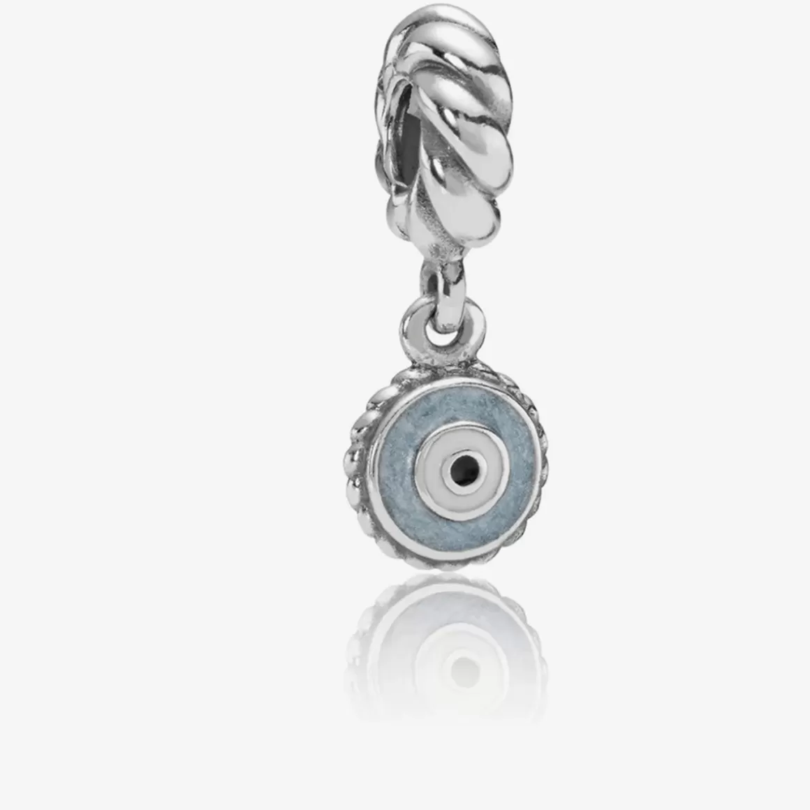 Pandora Charms De Prata-Charm De Prata Esmaltado Olho Grego