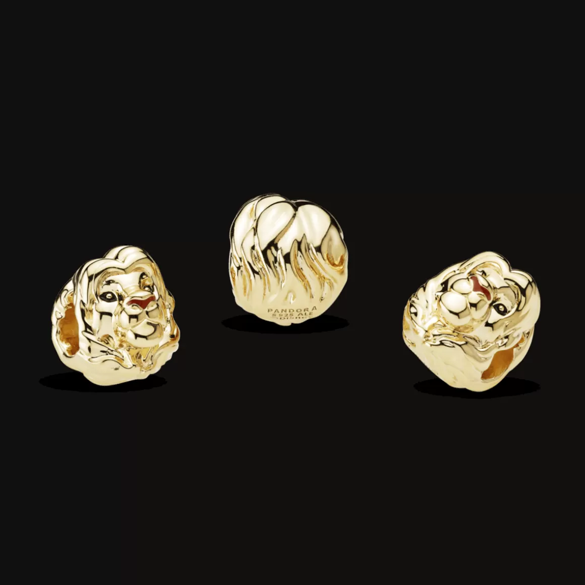 Pandora Charms De Ouro-CHARM DISNEY SIMBA