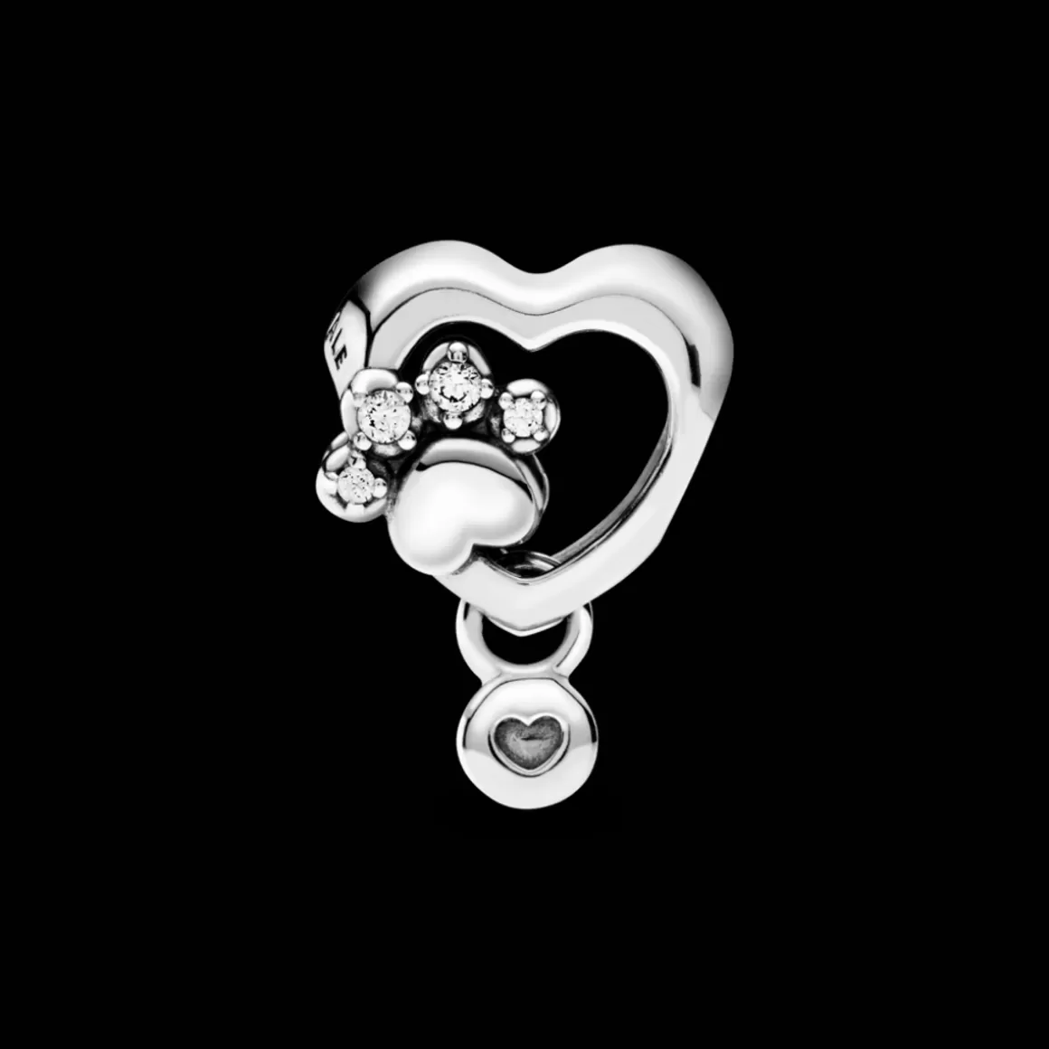 Pandora Charms Pendentes De Prata-Charm Mãe De Pet