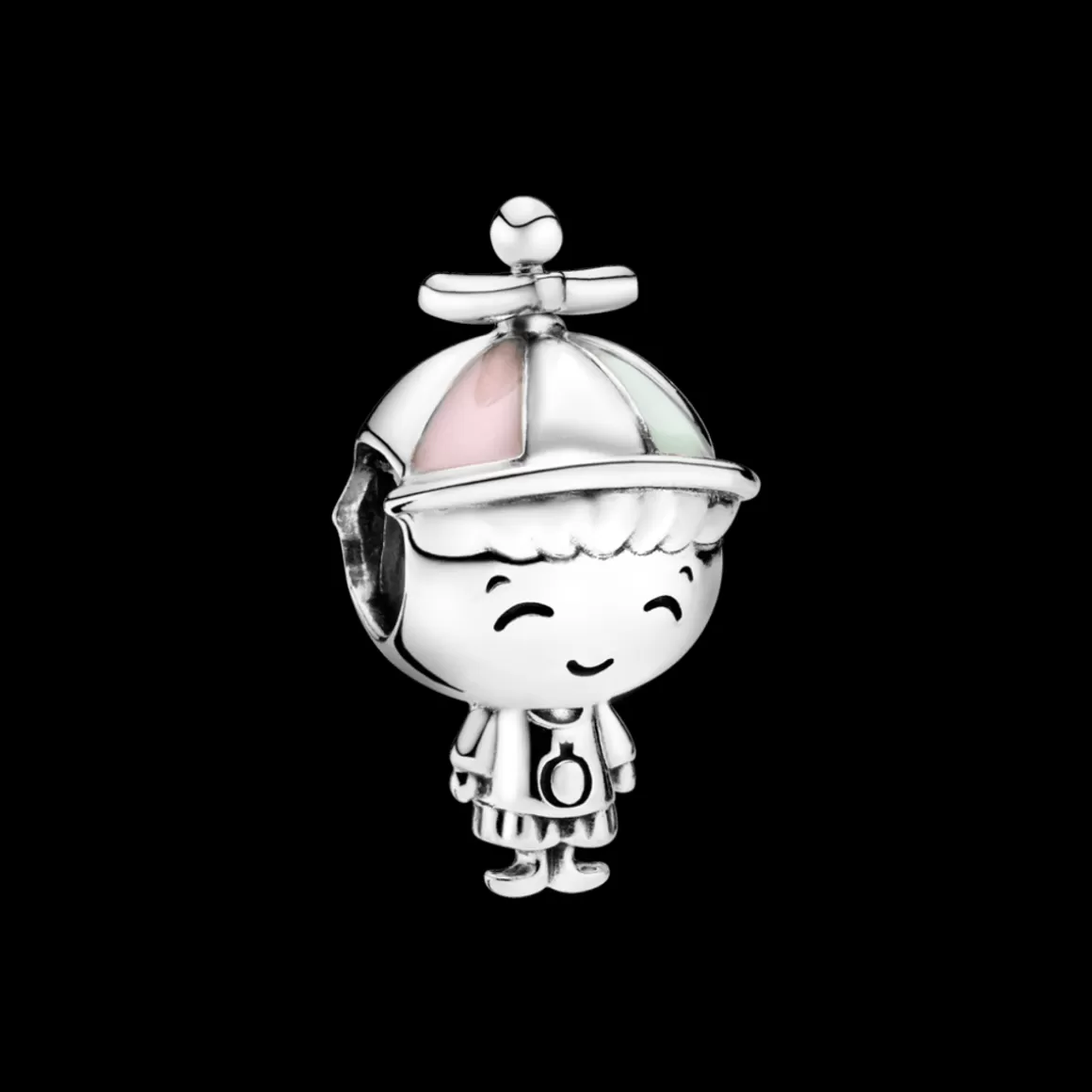 Pandora Charms De Prata-Charm Menino Sapeca