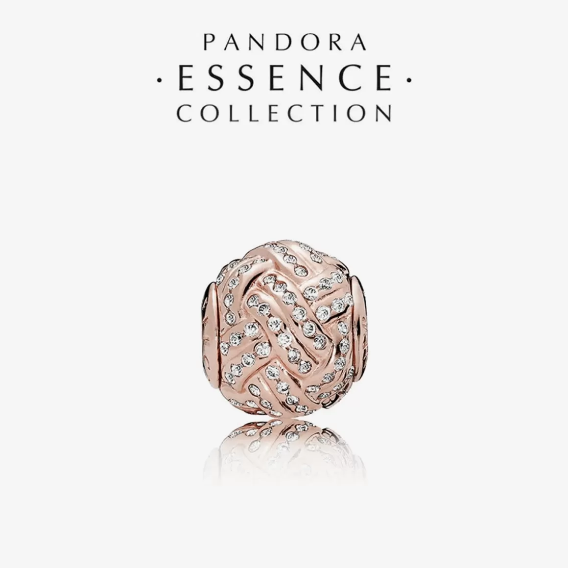 Pandora Charms De Ouro Rosé-Charm Essence Rosetm Affection (Afeto)