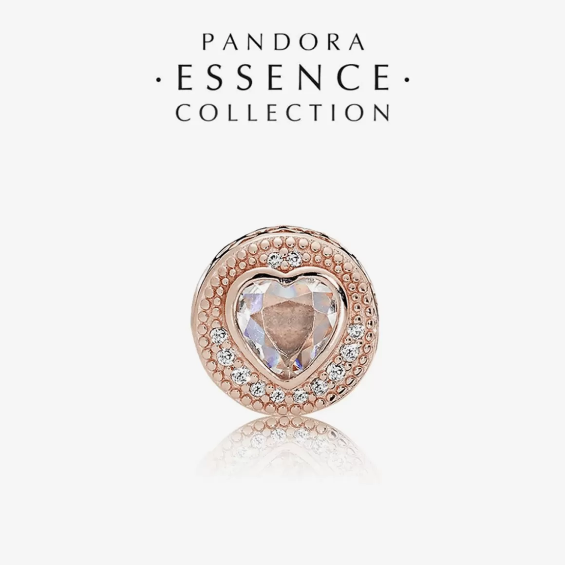 Pandora Charms De Ouro Rosé-Charm Essence Rosetm Compassion (Compaixão)