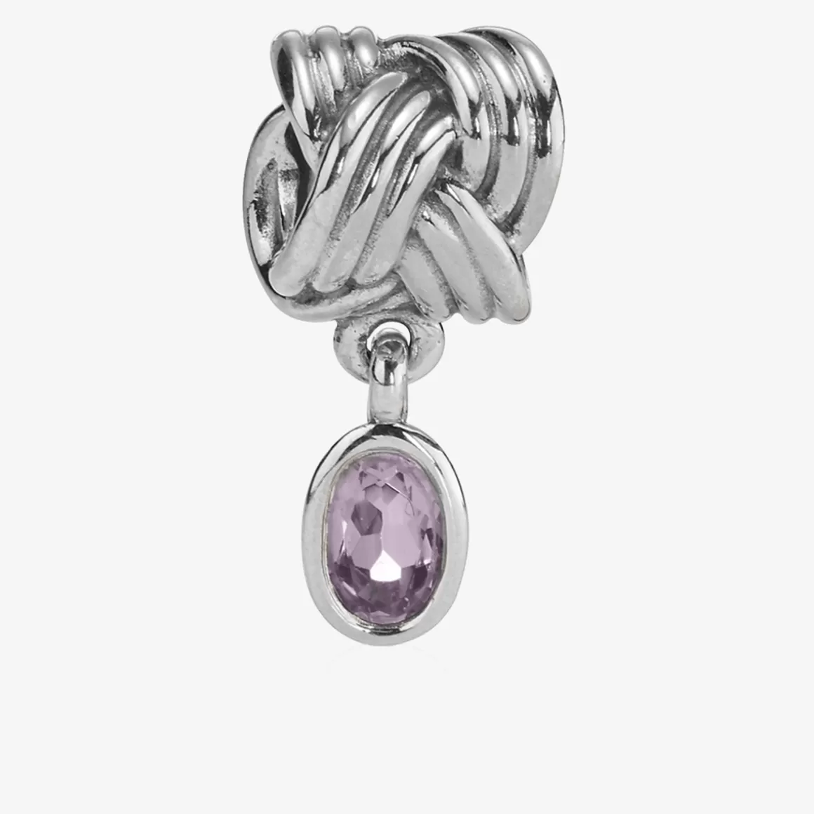 Pandora Charms Pendentes De Prata-Charm Pendente Amestista