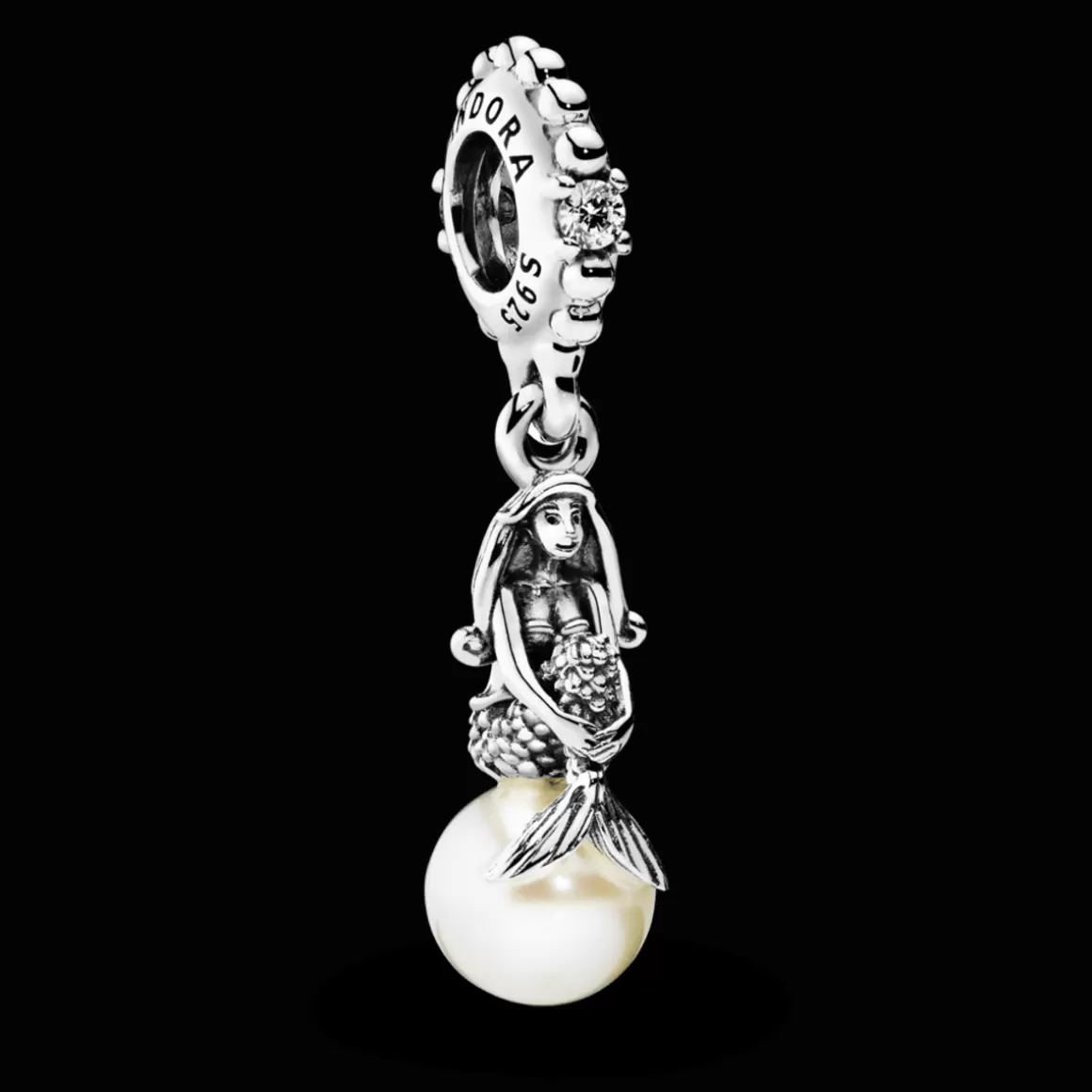 Pandora Charms Pendentes De Prata-Charm Pendente Ariel, A Pequena Sereia