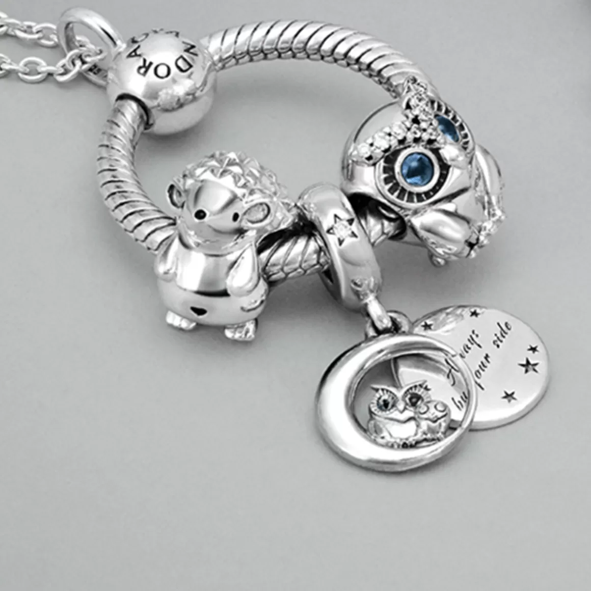 Pandora Charms Pendentes De Prata-Charm Pendente Conte Comigo