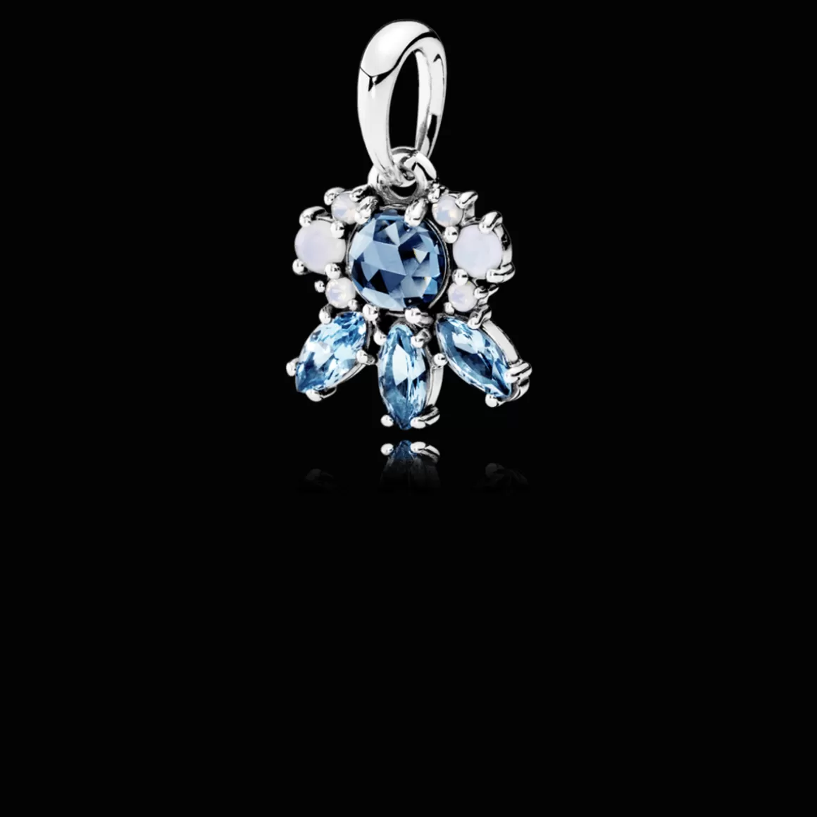 Pandora Charms Pendentes De Prata-Charm Pendente Cores Do Inverno