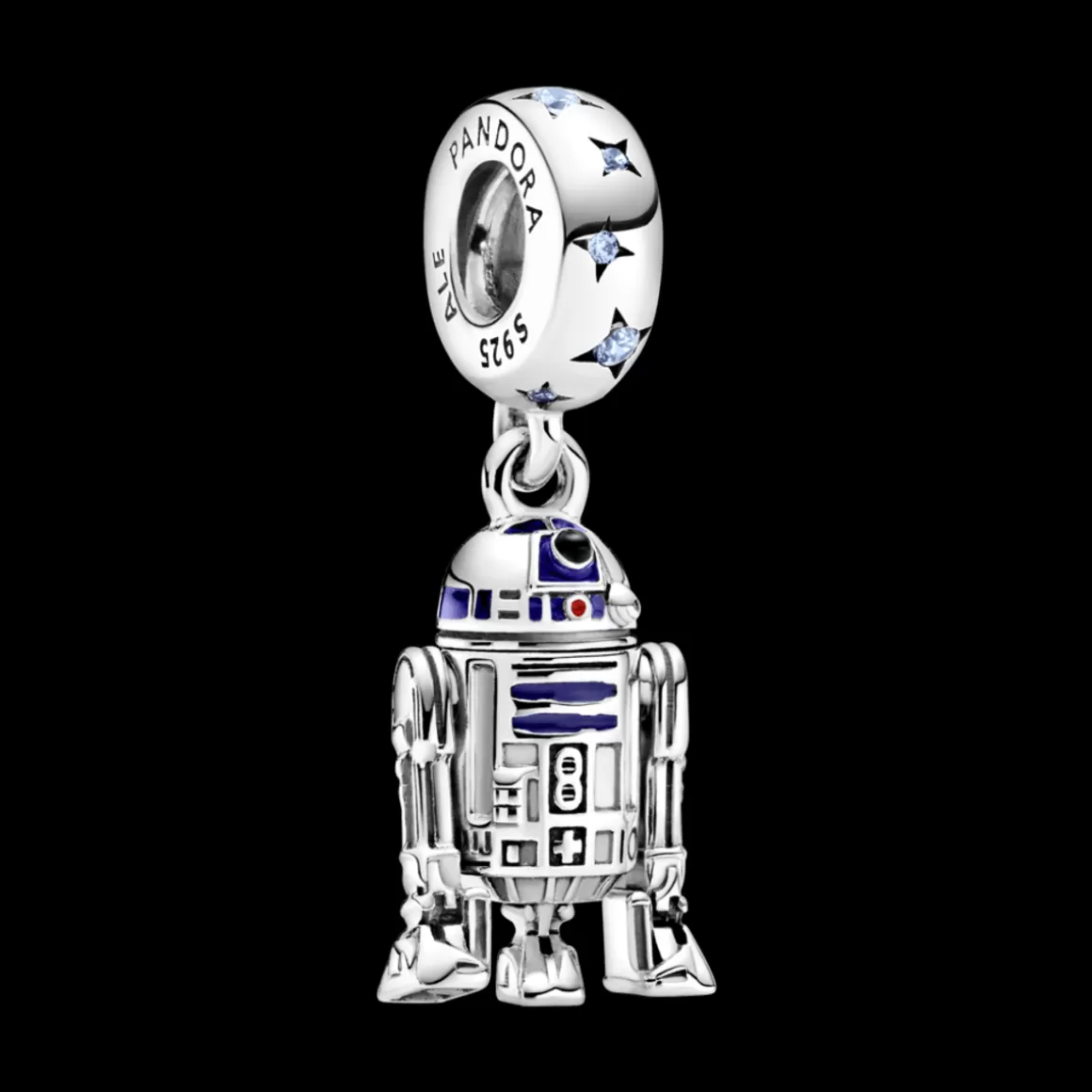 Pandora Charms Pendentes De Prata-Charm Pendente De R2-D2 Star Wars