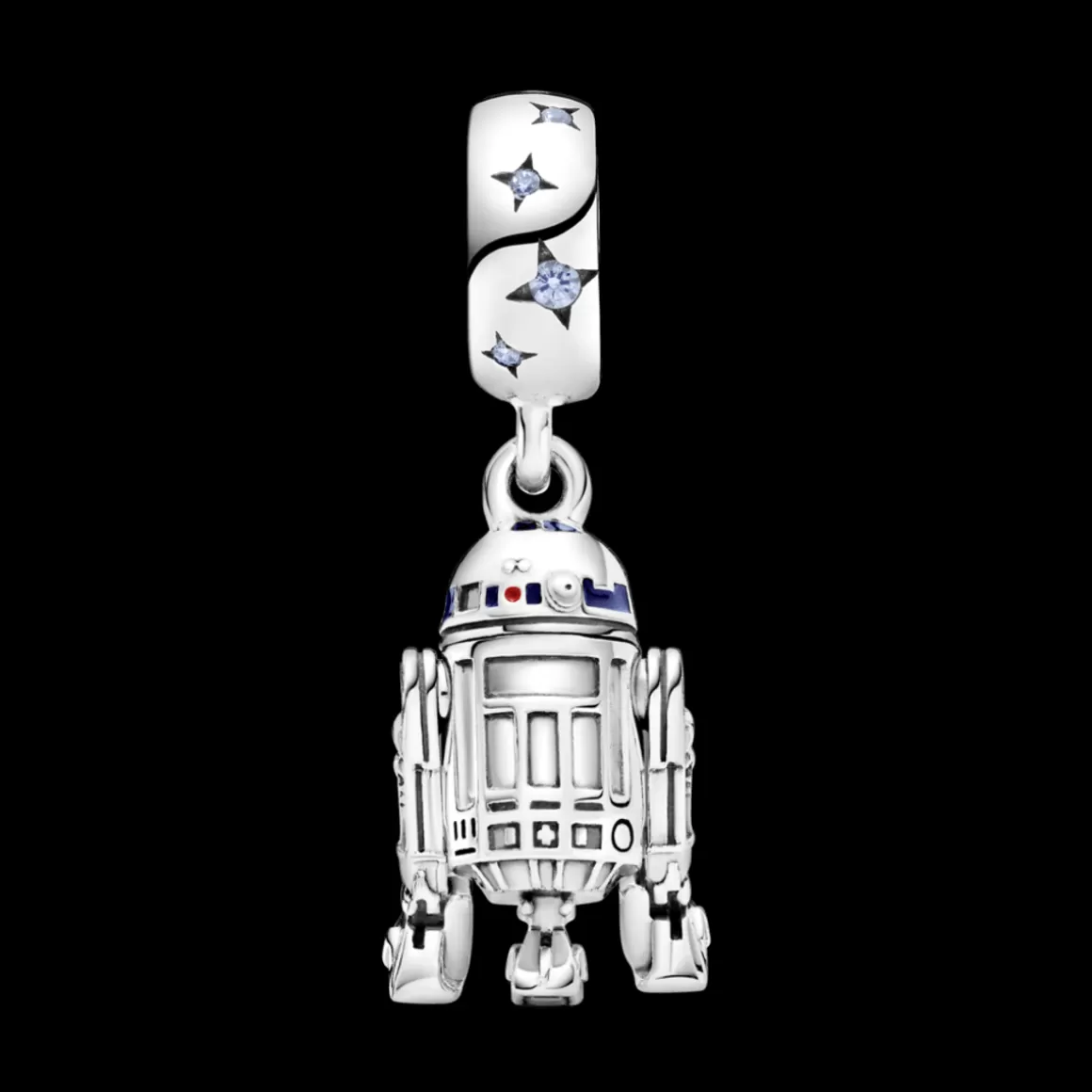 Pandora Charms Pendentes De Prata-Charm Pendente De R2-D2 Star Wars