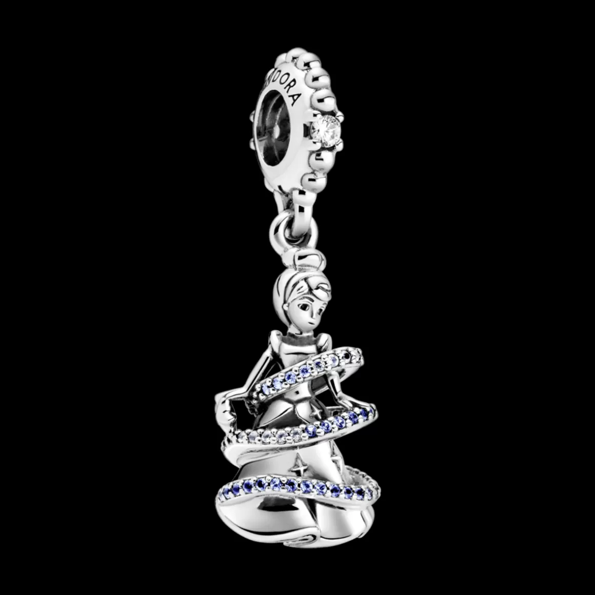 Pandora Charms Pendentes De Prata-Charm Pendente Disney Momento Mágico Da Cinderelapad