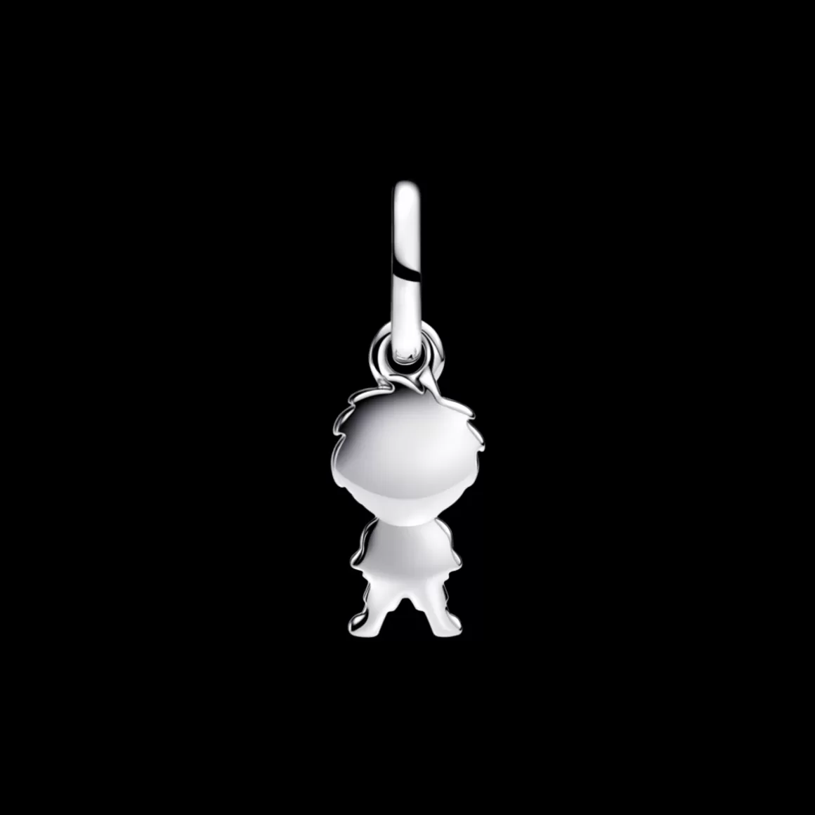 Pandora Charms Pendentes Dois Tons | Charms Dois Tons-Charm Pendente Mae De Menino Em Dois Tons