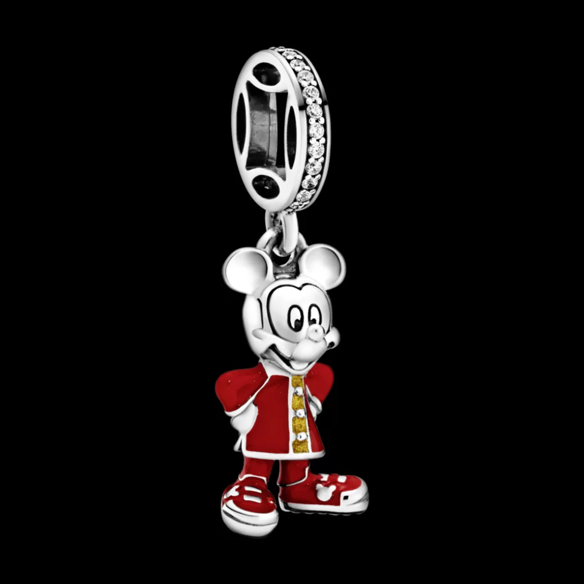 Pandora Charms Pendentes De Prata-Charm Pendente Mickey Chinês