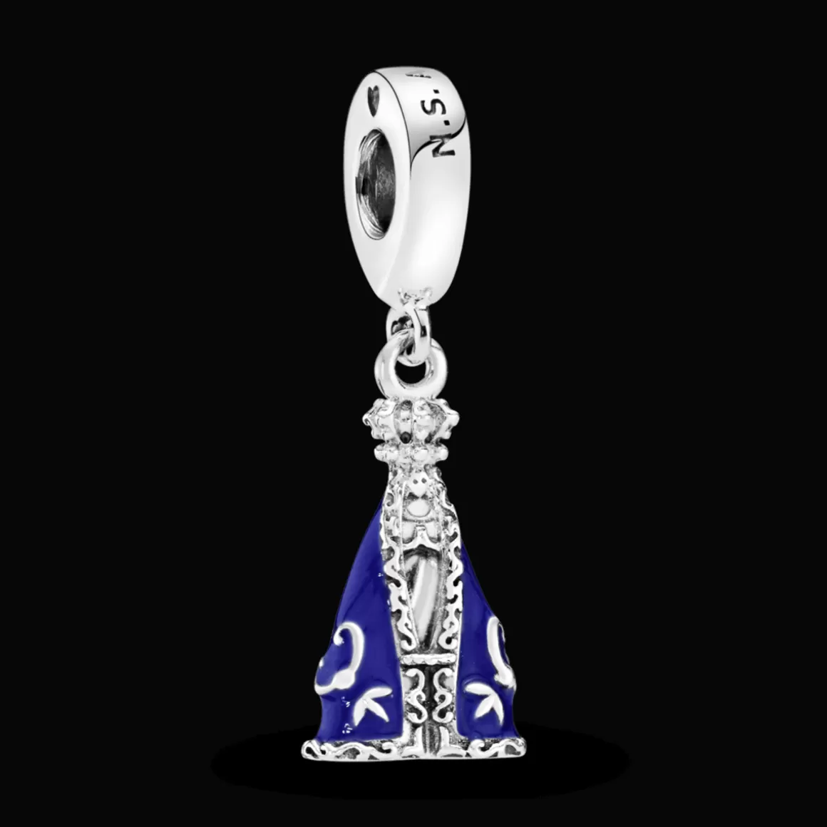 Pandora Charms Pendentes De Prata-Charm Pendente Nossa Senhora Aparecida