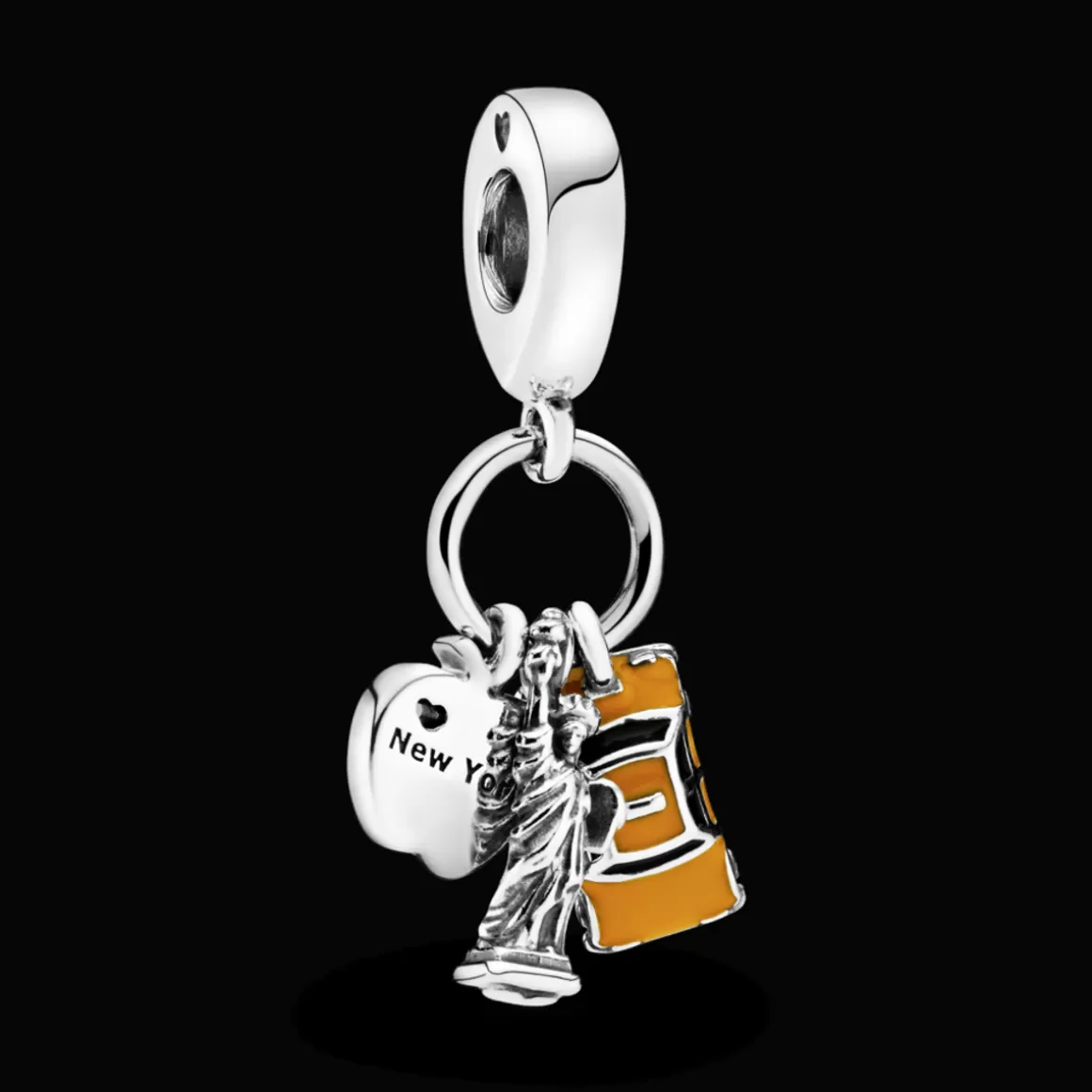 Pandora Charms Pendentes De Prata-Charm Pendente Nova Iorque