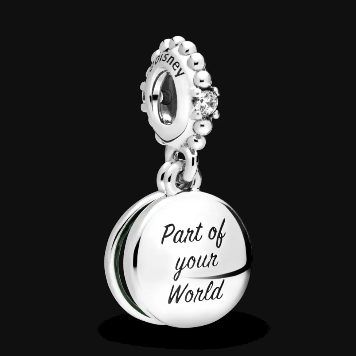 Pandora Charms Pendentes De Prata-Charm Pendente O Canto Da Ariel