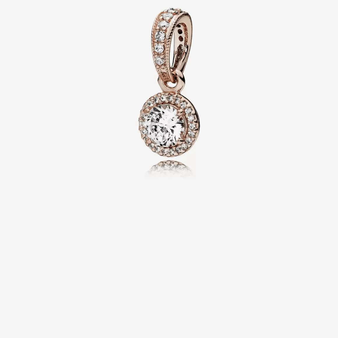 Pandora Charms Pendentes De Ouro Rosé-Charm Pendente Rosetm Beleza Clássica