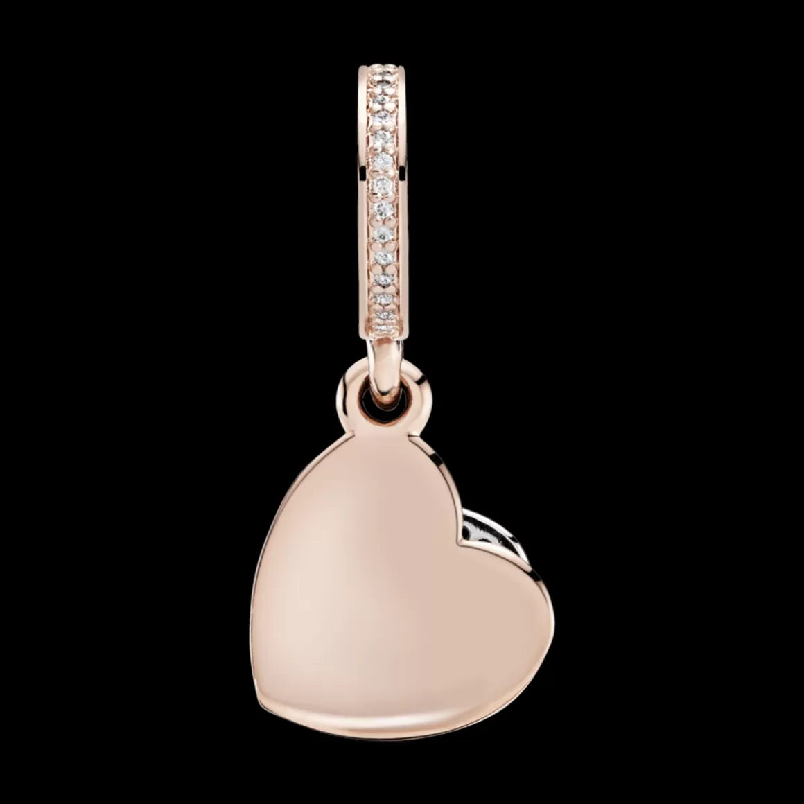 Pandora Charms Pendentes Dois Tons-Charm Pendente Rosetm beloved Mother (Amada Mãe)