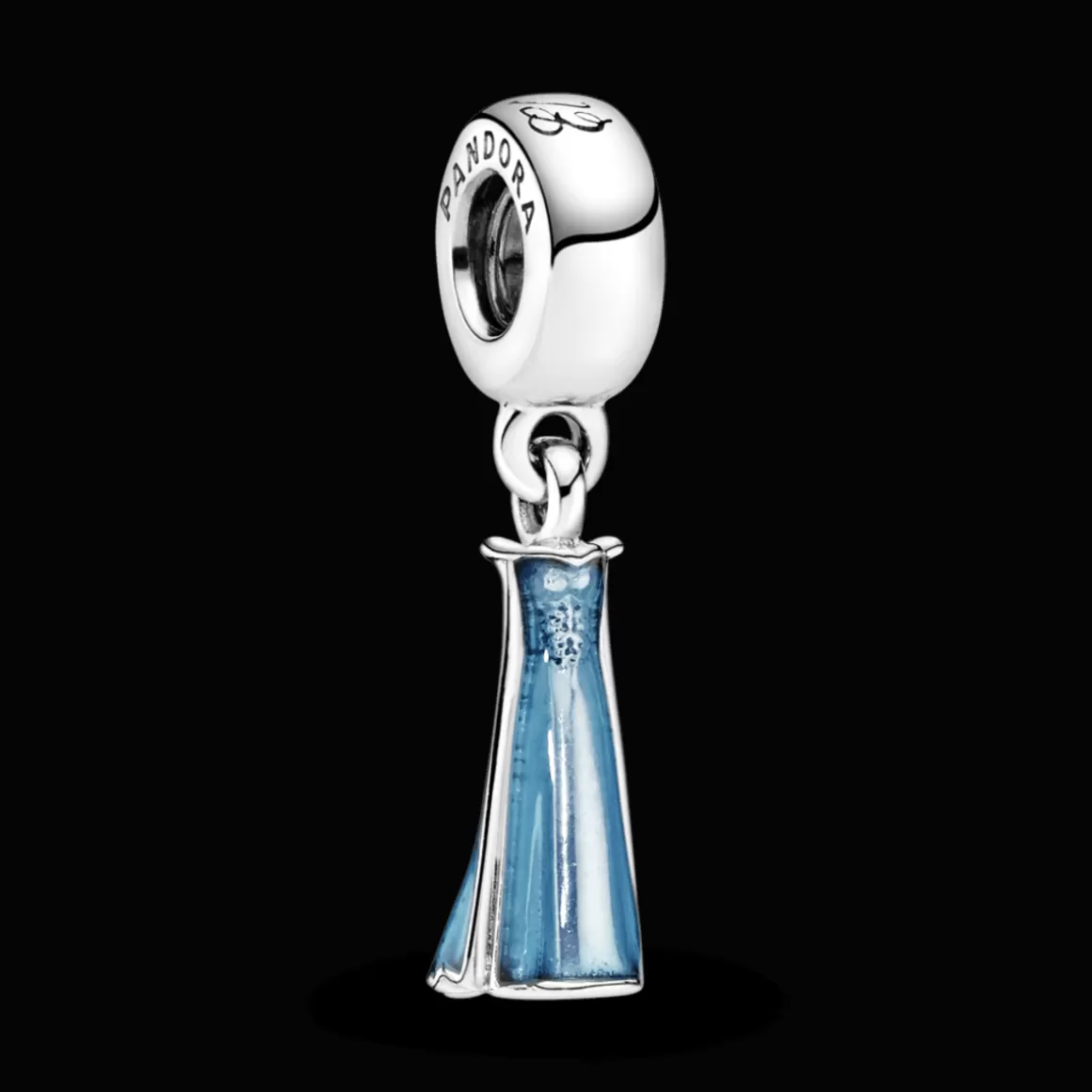 Pandora Charms Pendentes De Prata-Charm Pendente Vestido Elsa