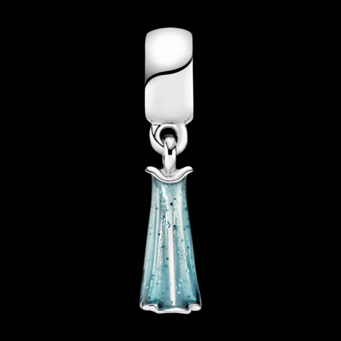 Pandora Charms Pendentes De Prata-Charm Pendente Vestido Elsa