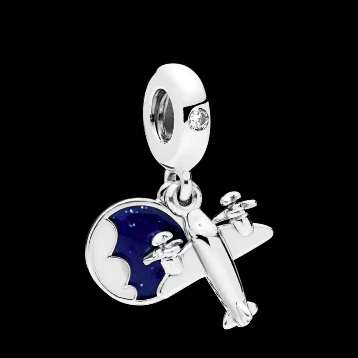 Pandora Charms Pendentes De Prata-Charm Pendente Viagem De Avião