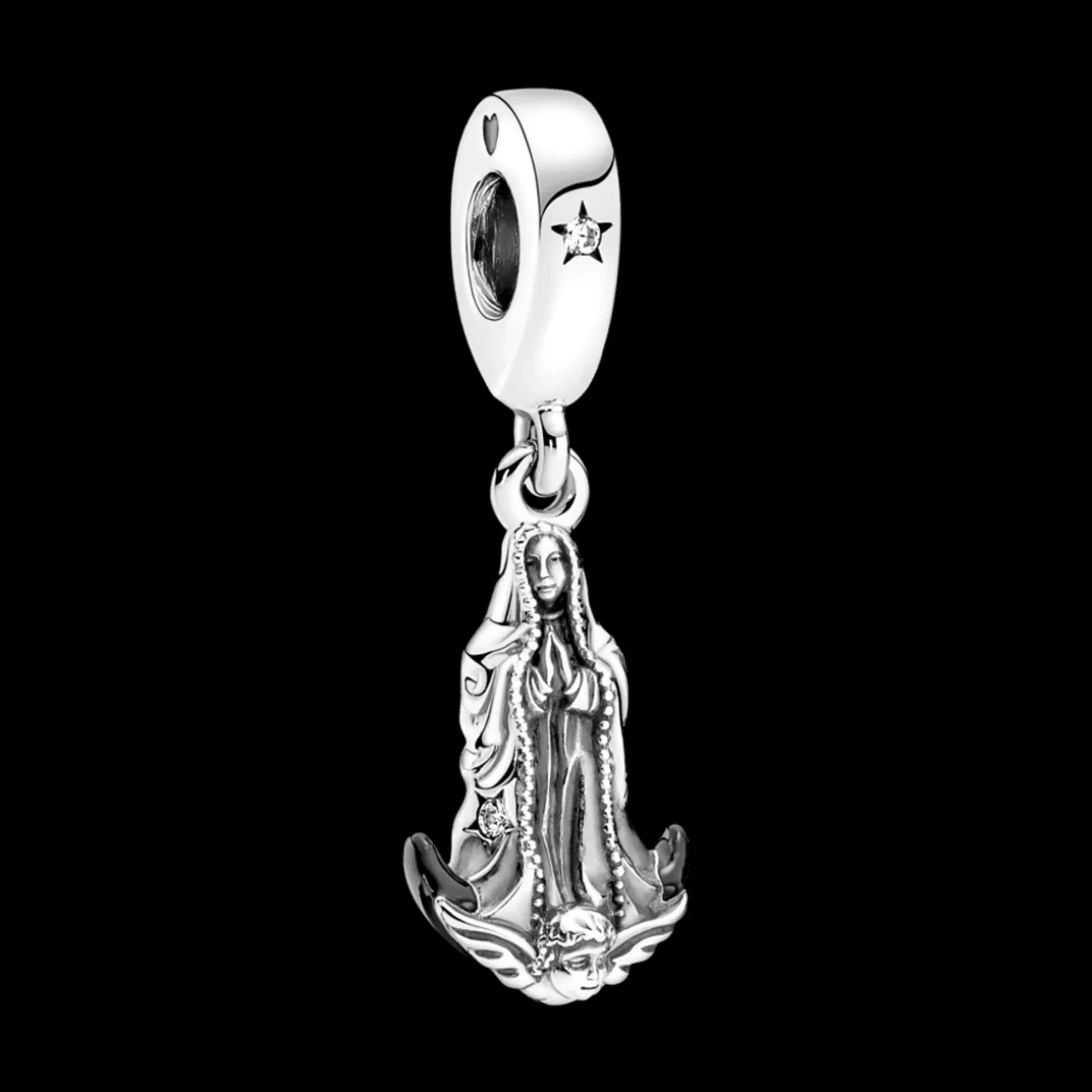 Pandora Charms Pendentes De Prata-Charm Pendente Virgem De Guadalupe