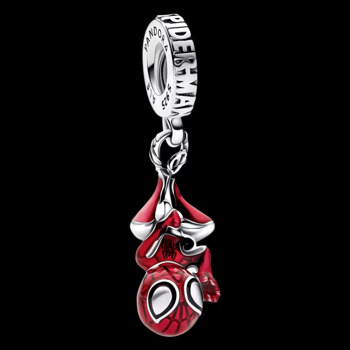 Pandora Charms De Prata-Charm Prata Marvel - Homem-Aranha