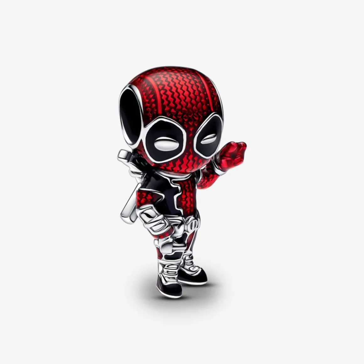 Pandora Charms De Prata-Charm Prata Marvel_Deadpool