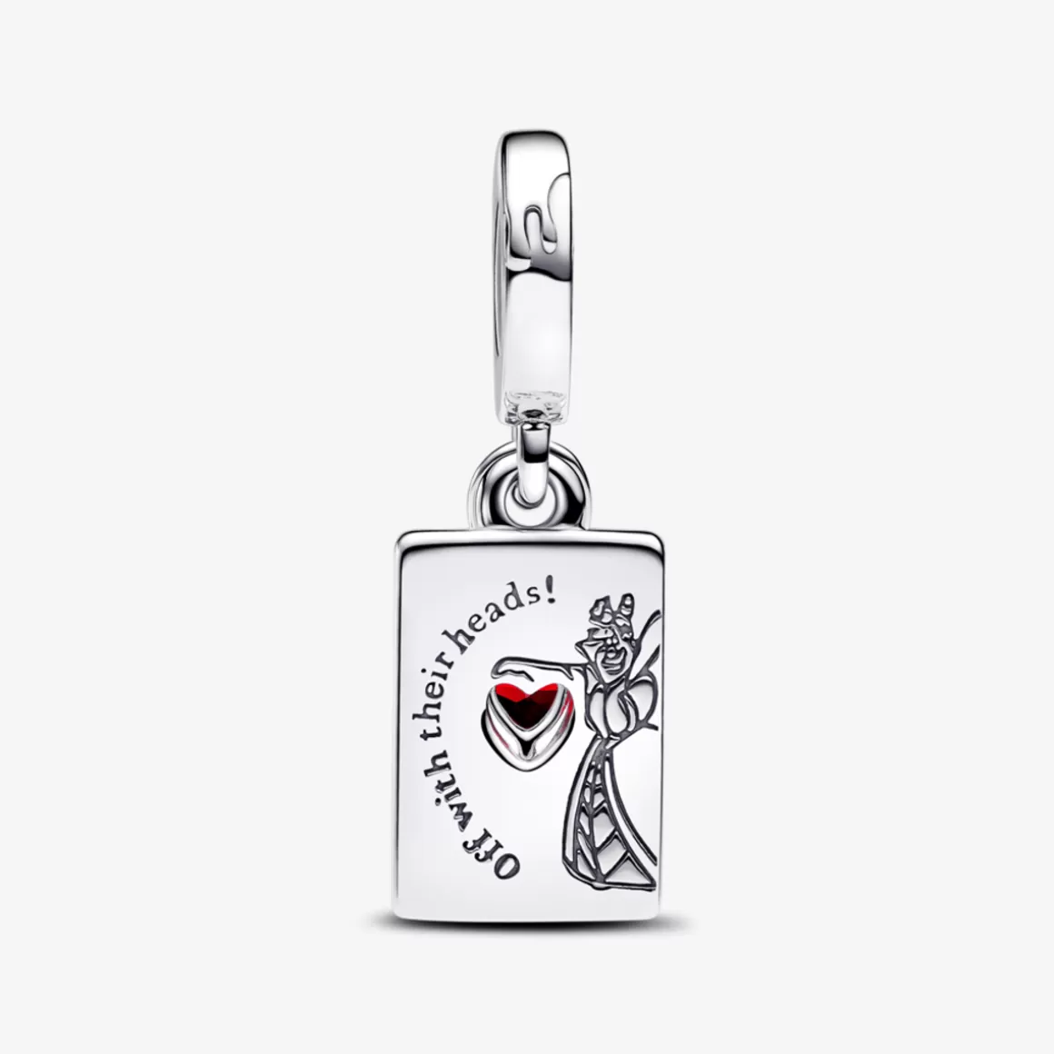 Pandora Charms Pendentes De Prata-Charm Prata Pendente Disney Rainha de Copas