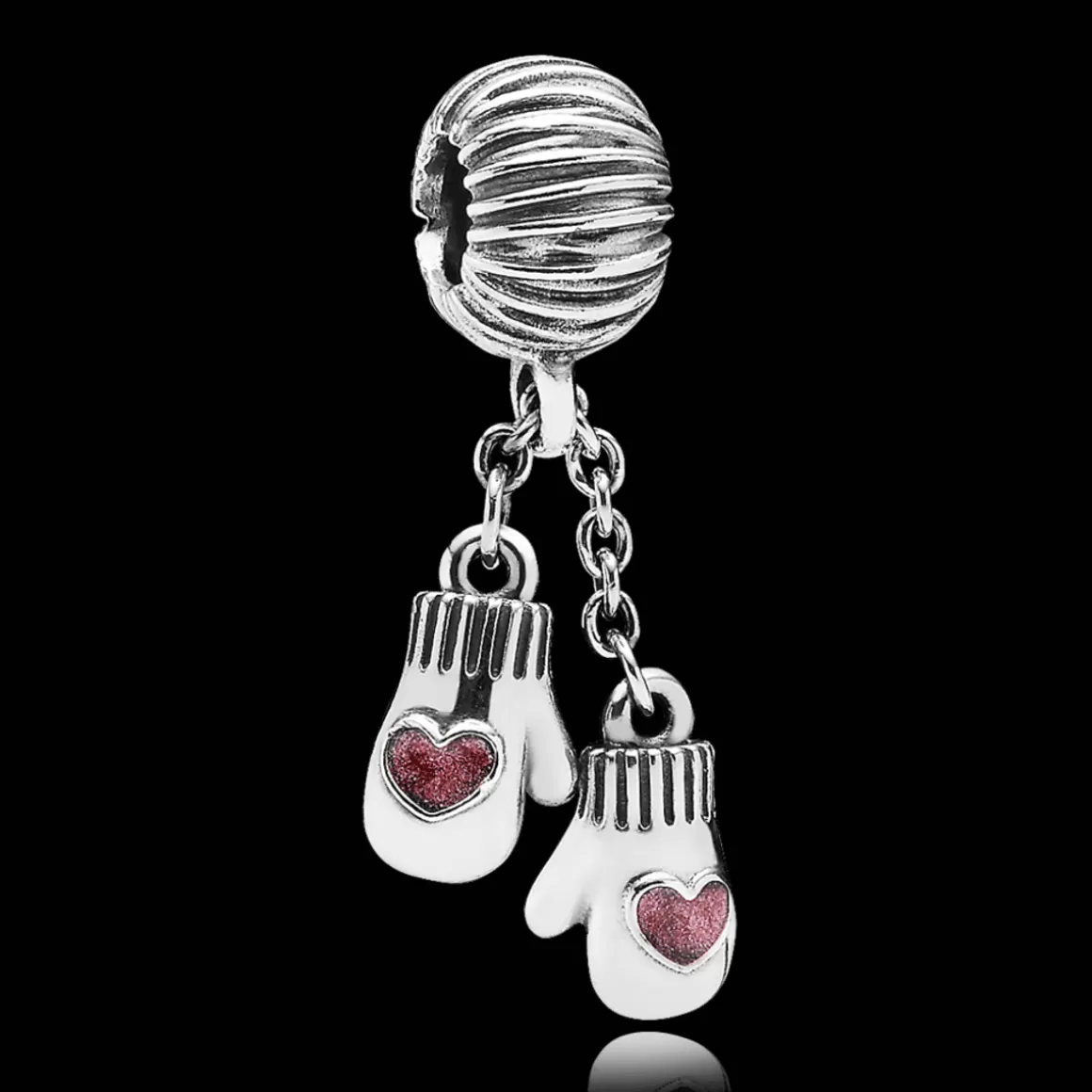 Pandora Charms Pendentes De Prata-Charm Prata Pendente Luvas De Frio