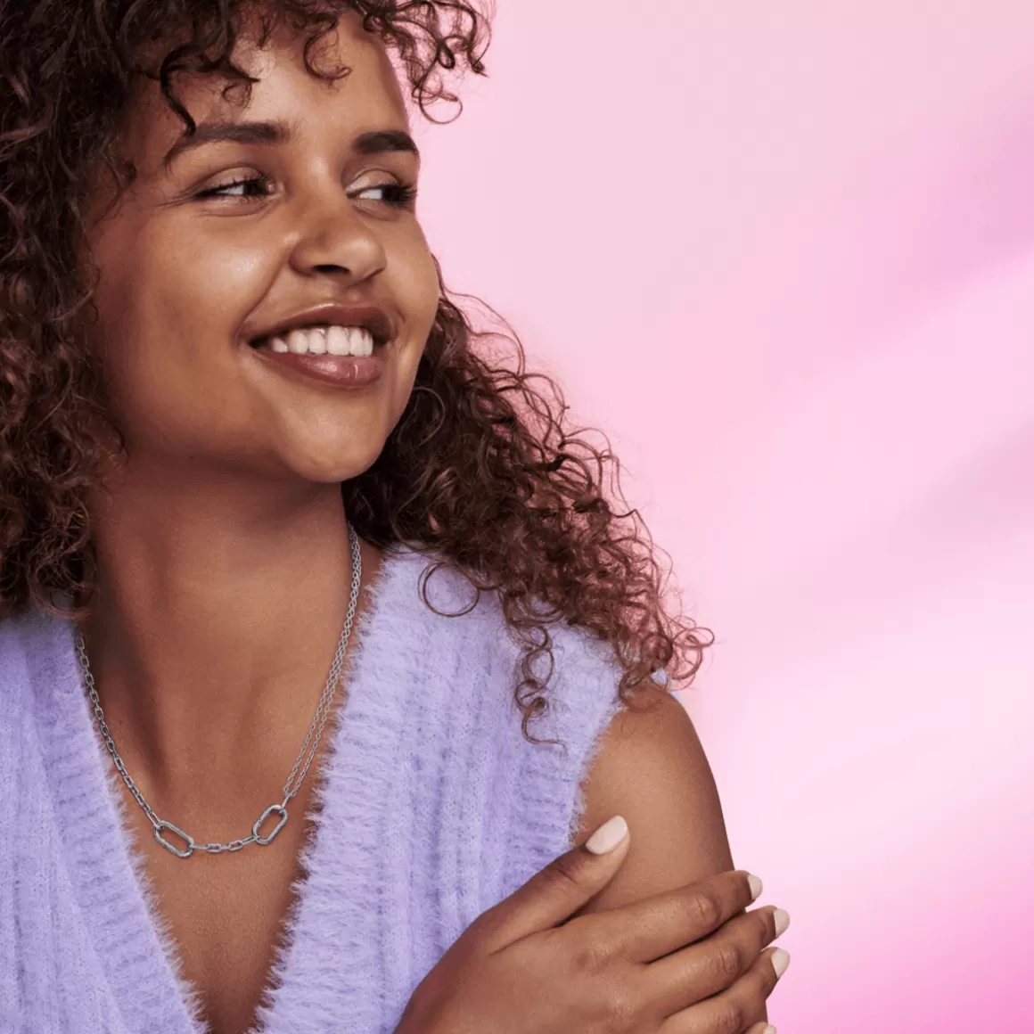 Pandora Correntes De Prata-Colar de Prata Corrente de Elos Duplos