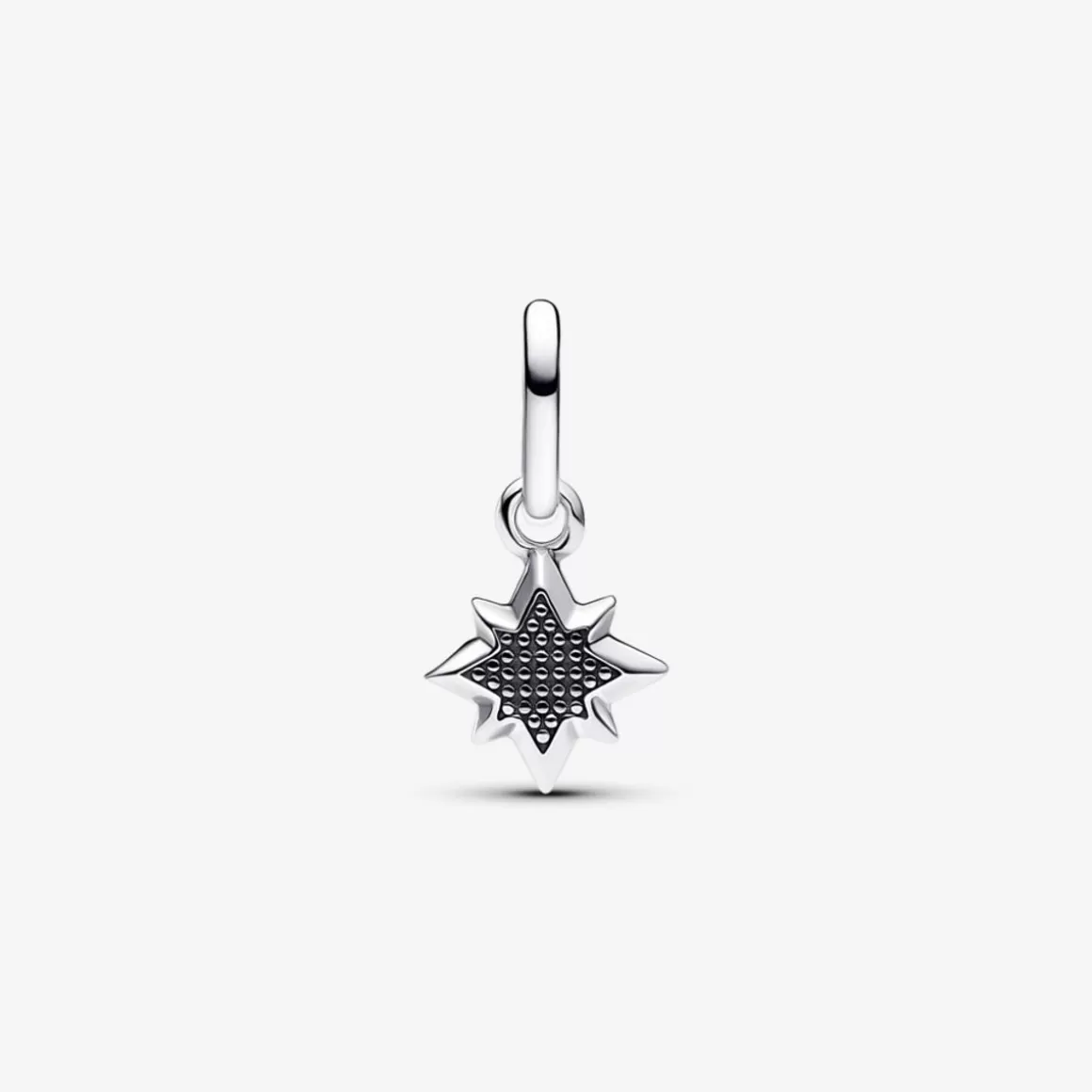 Pandora Mini Charm-Mini Charm Prata Pendente Estrela Cadente