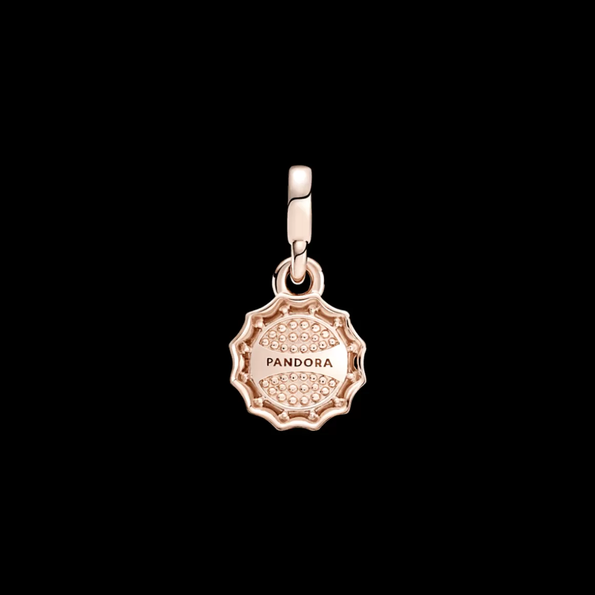 Pandora Charms Pendentes De Ouro Rosé-Minipendente Tampa De Garrafa Da Sorte Me